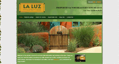 Desktop Screenshot of newmexicorealestatelaluzproperties.com