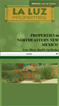 Mobile Screenshot of newmexicorealestatelaluzproperties.com